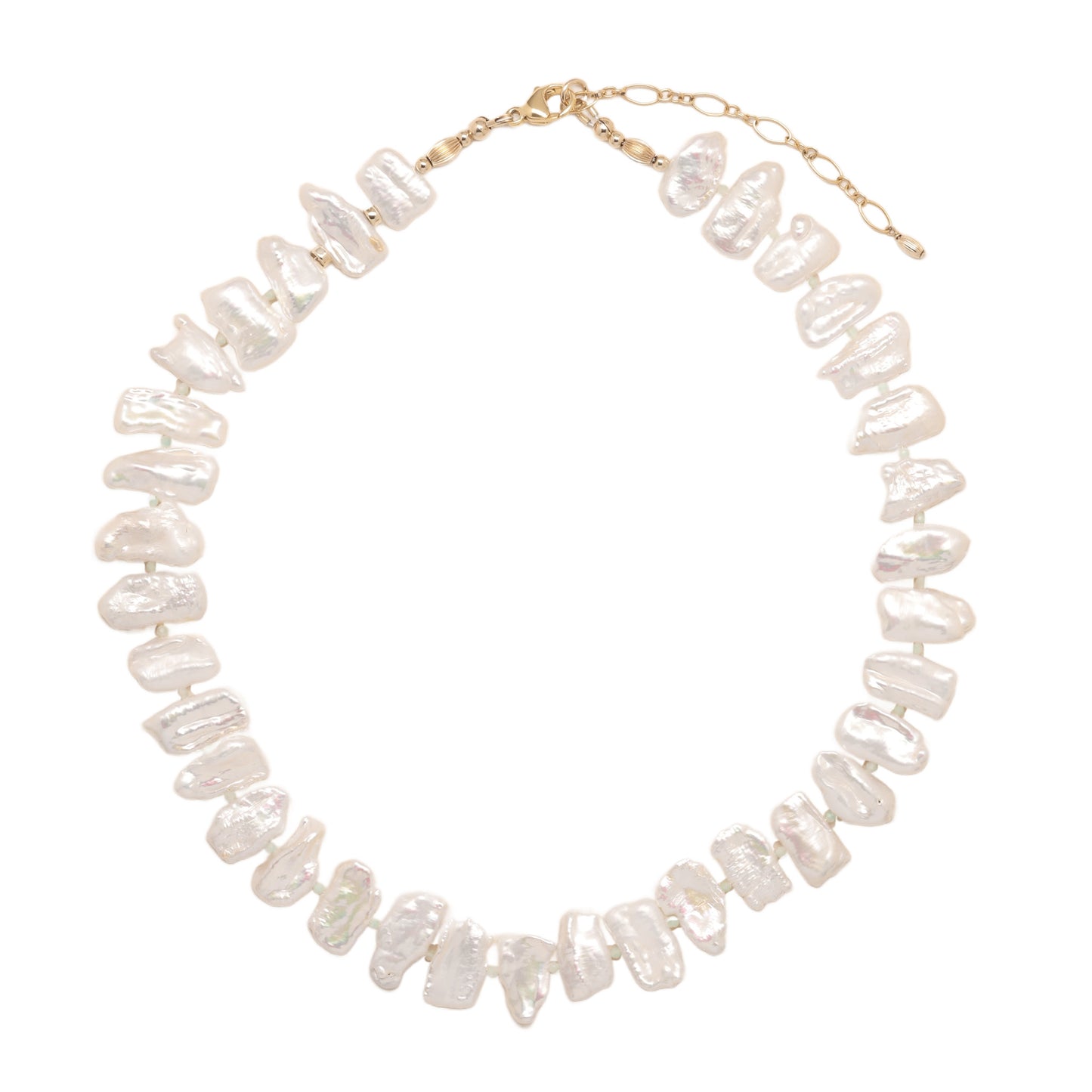 Biwa Pearl Necklace