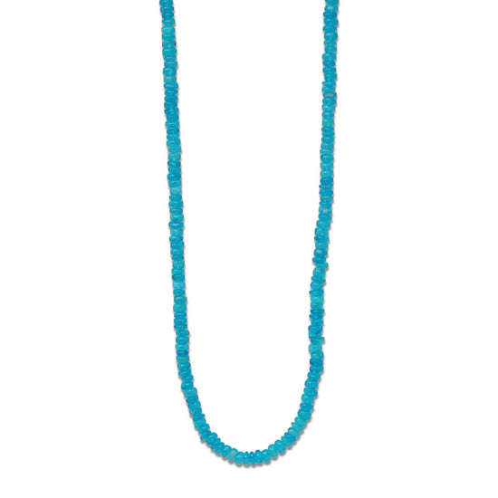 Blue Ethiopian Opal Necklace