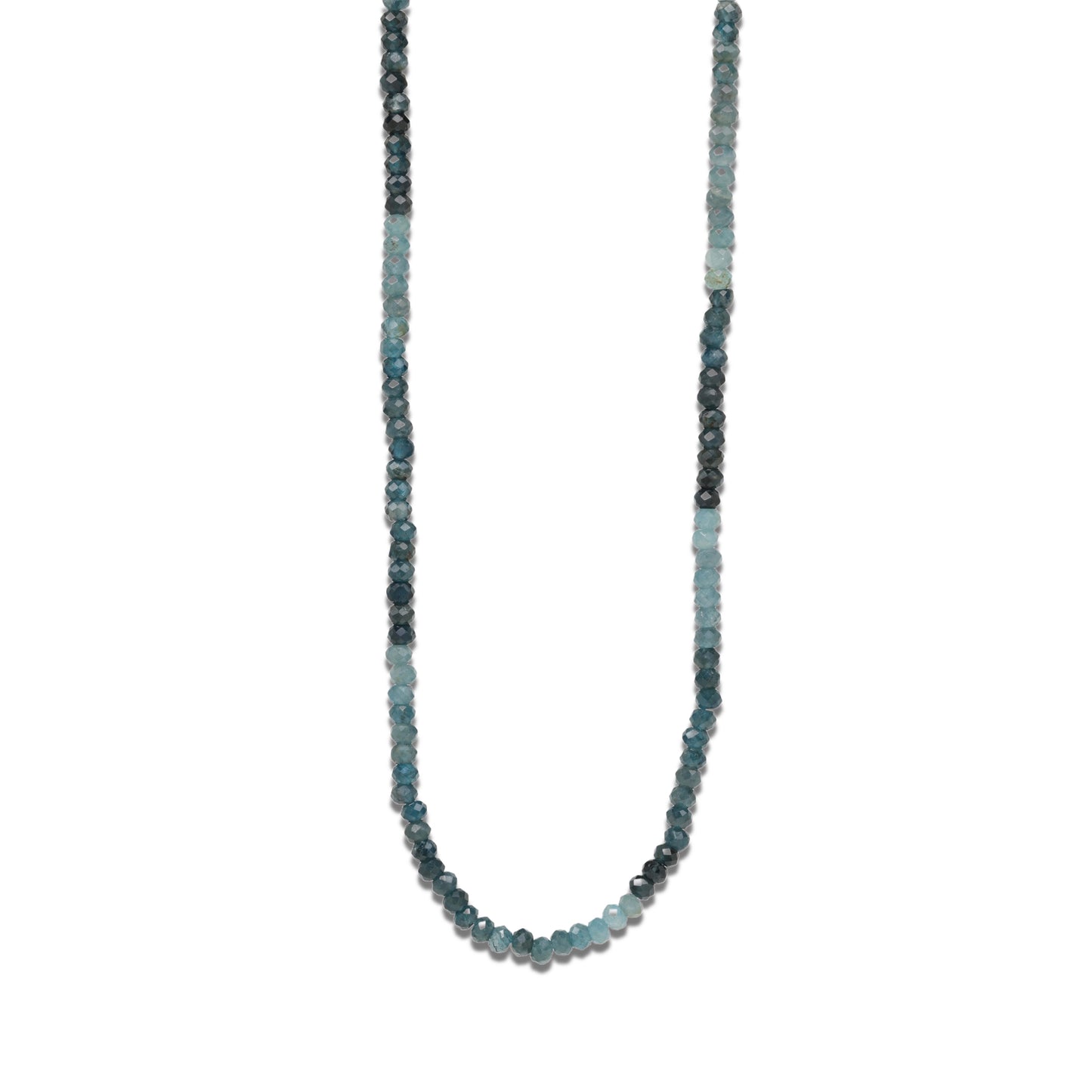 Tiny Blue Sapphire Necklace