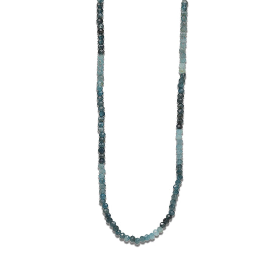 Tiny Blue Sapphire Necklace