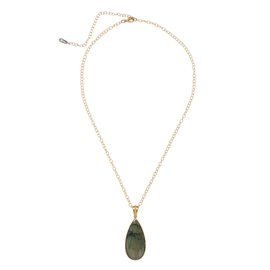 Giant's Tear Labradorite Necklace