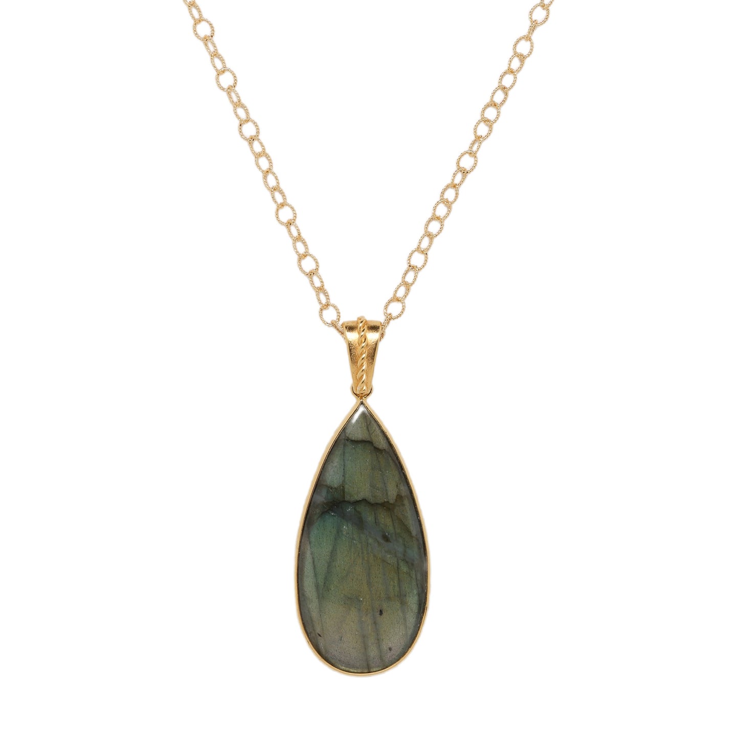 Giant's Tear Labradorite Necklace
