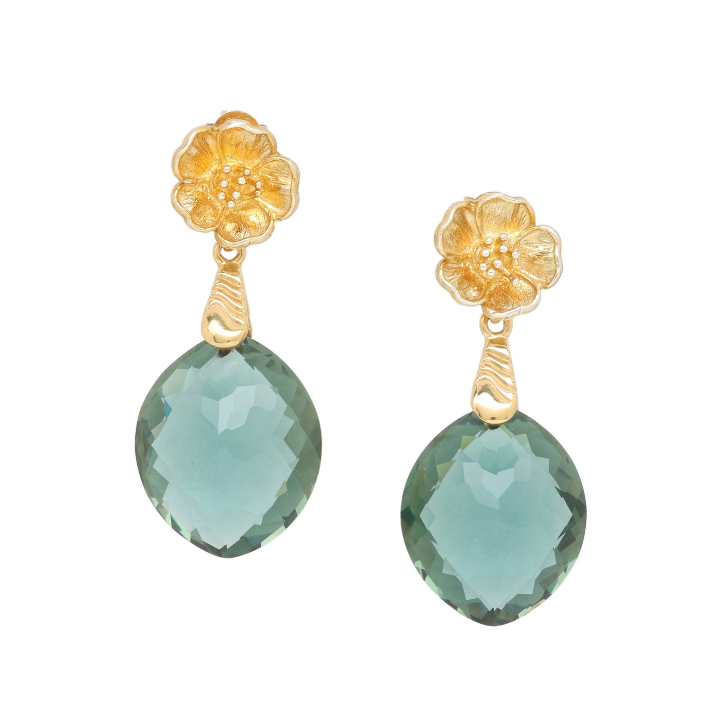 Green Tourmaline Earrings