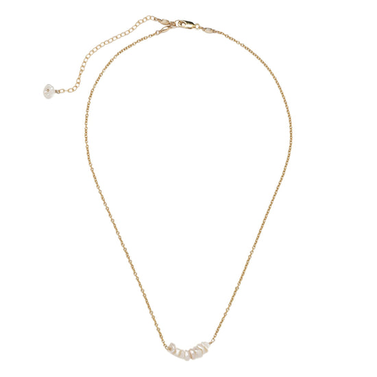 White Keishi Pearl Necklace
