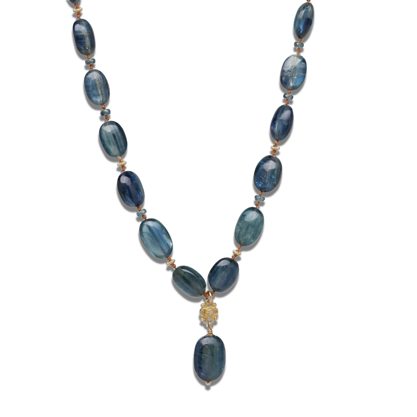 Tanzanian Kyanite Statement Necklace