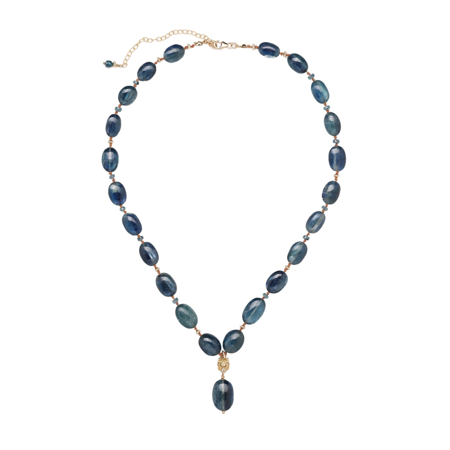 Tanzanian Kyanite Statement Necklace
