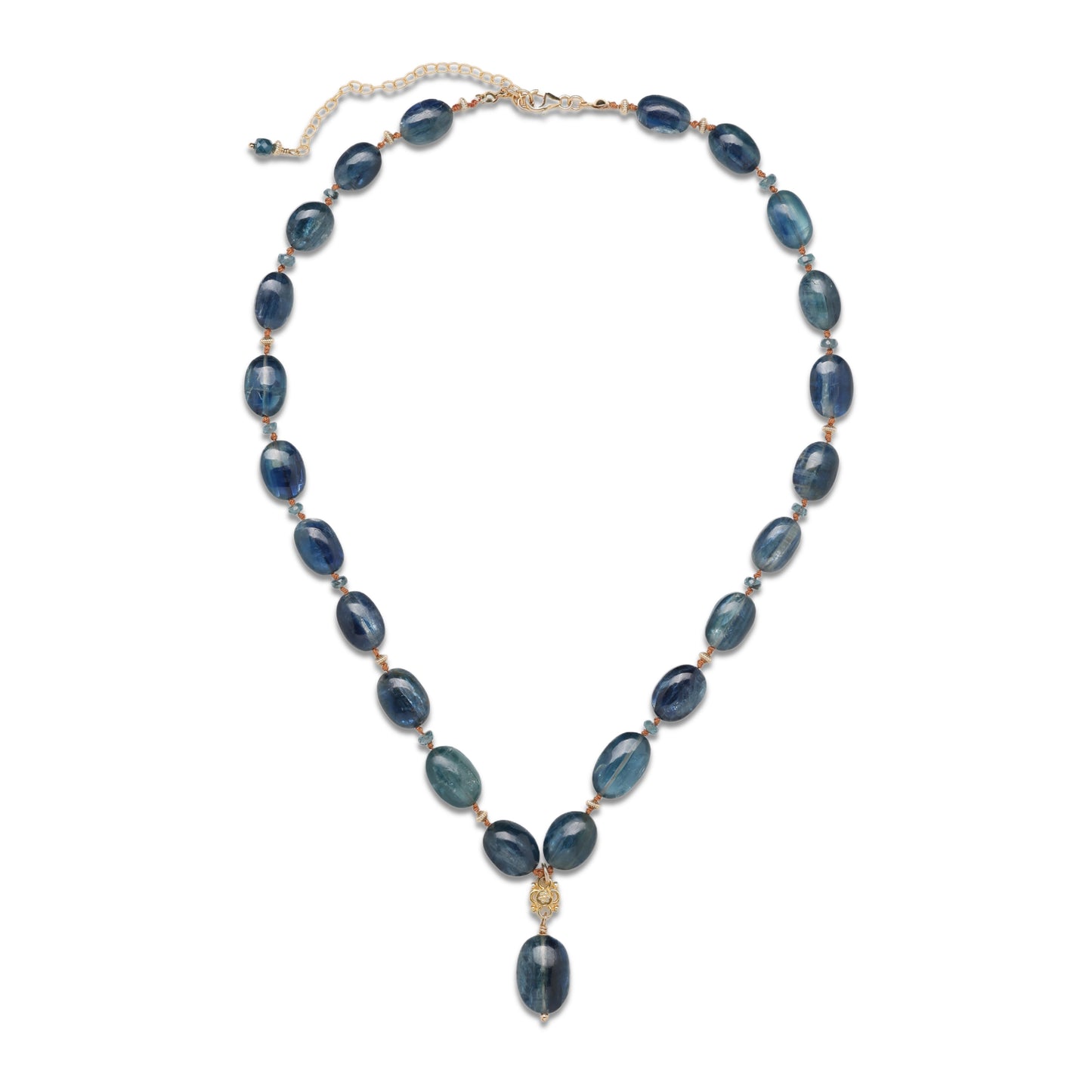 Tanzanian Kyanite Statement Necklace