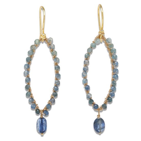 Kyanite Marquise Earrings