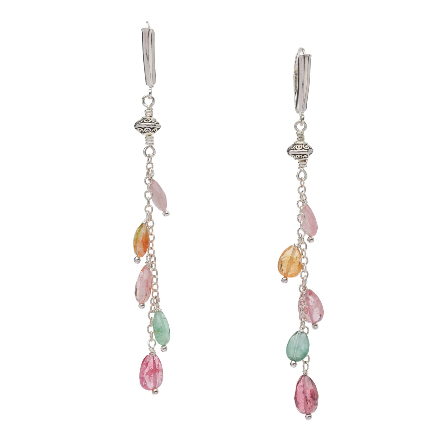 Tourmaline Waterfall Earrings
