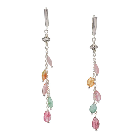Tourmaline Waterfall Earrings