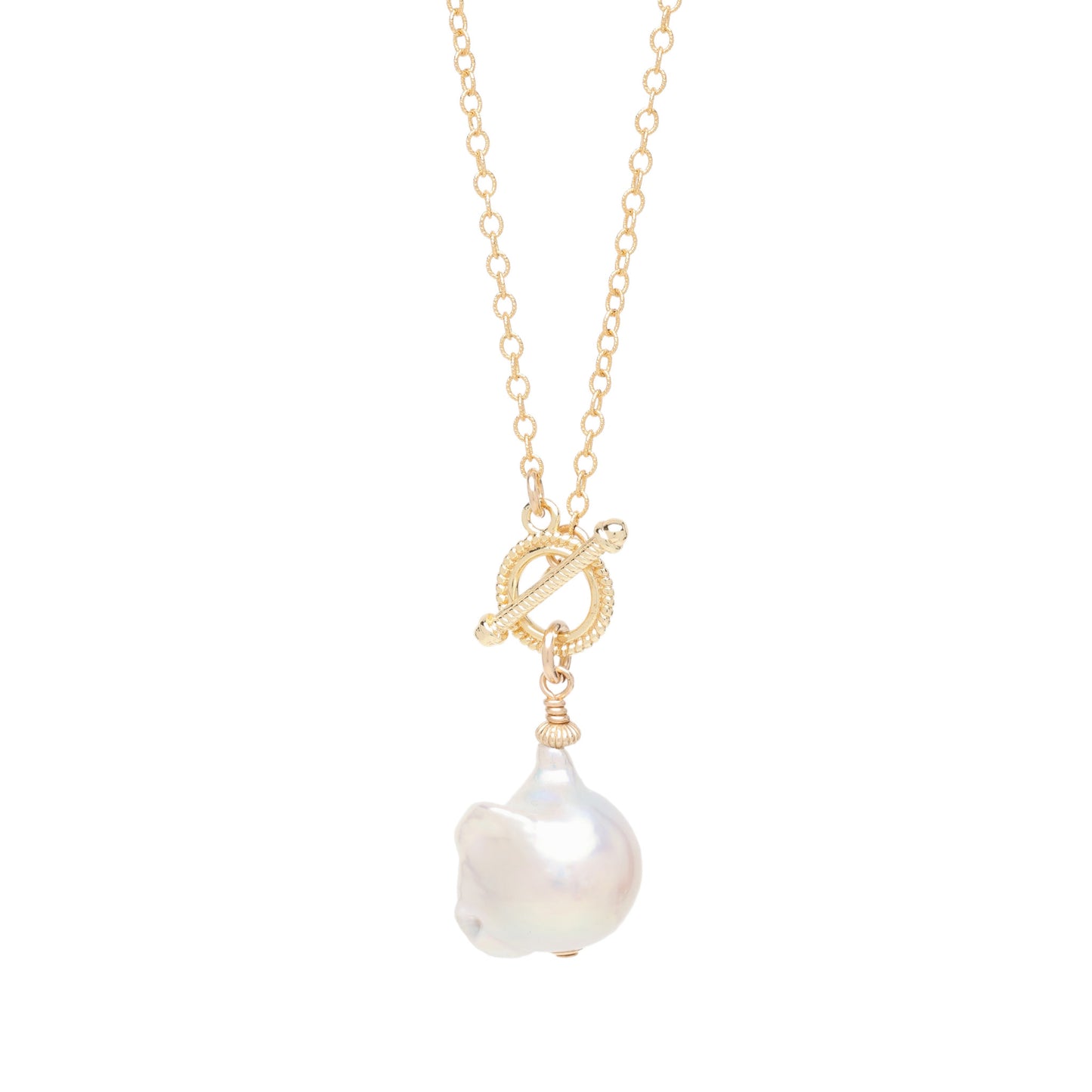Baroque Pearl Pendant Necklace